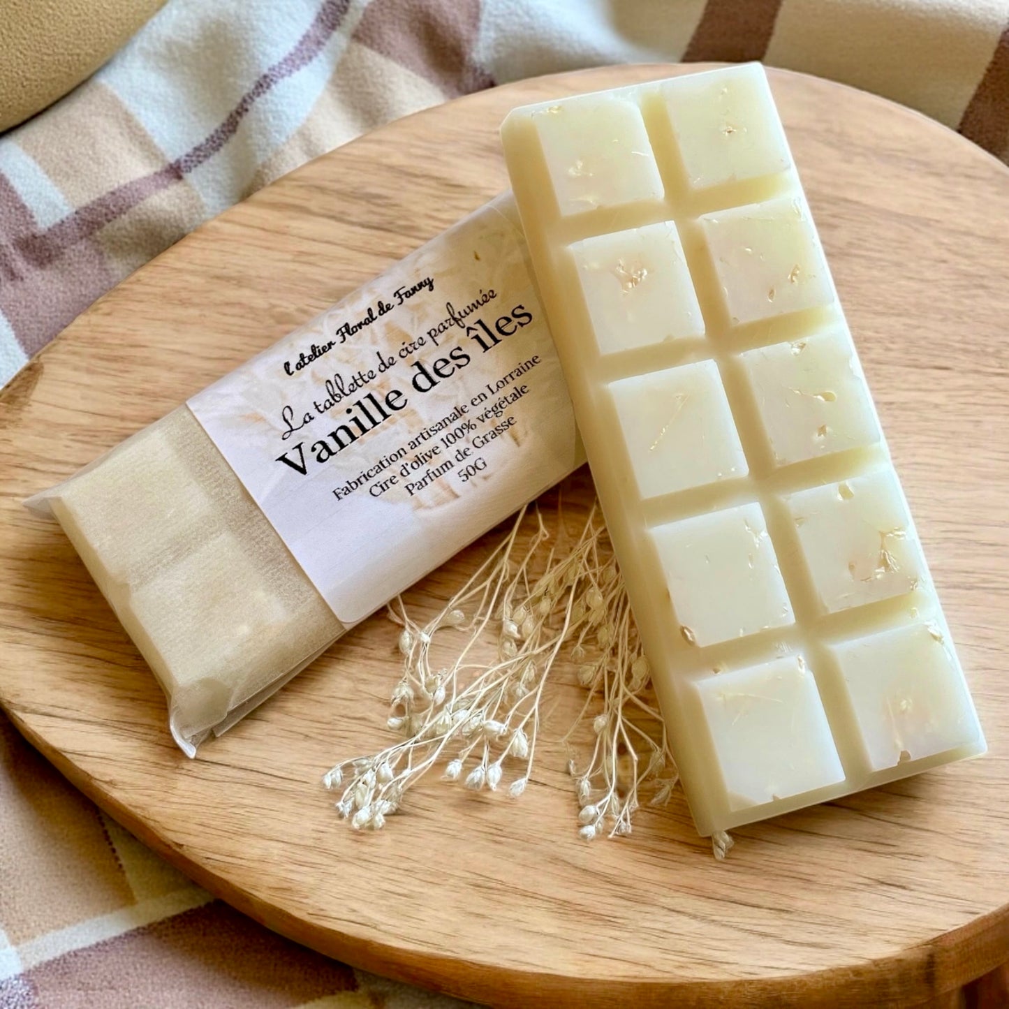 Tablette Fleurie - Vanille des îles