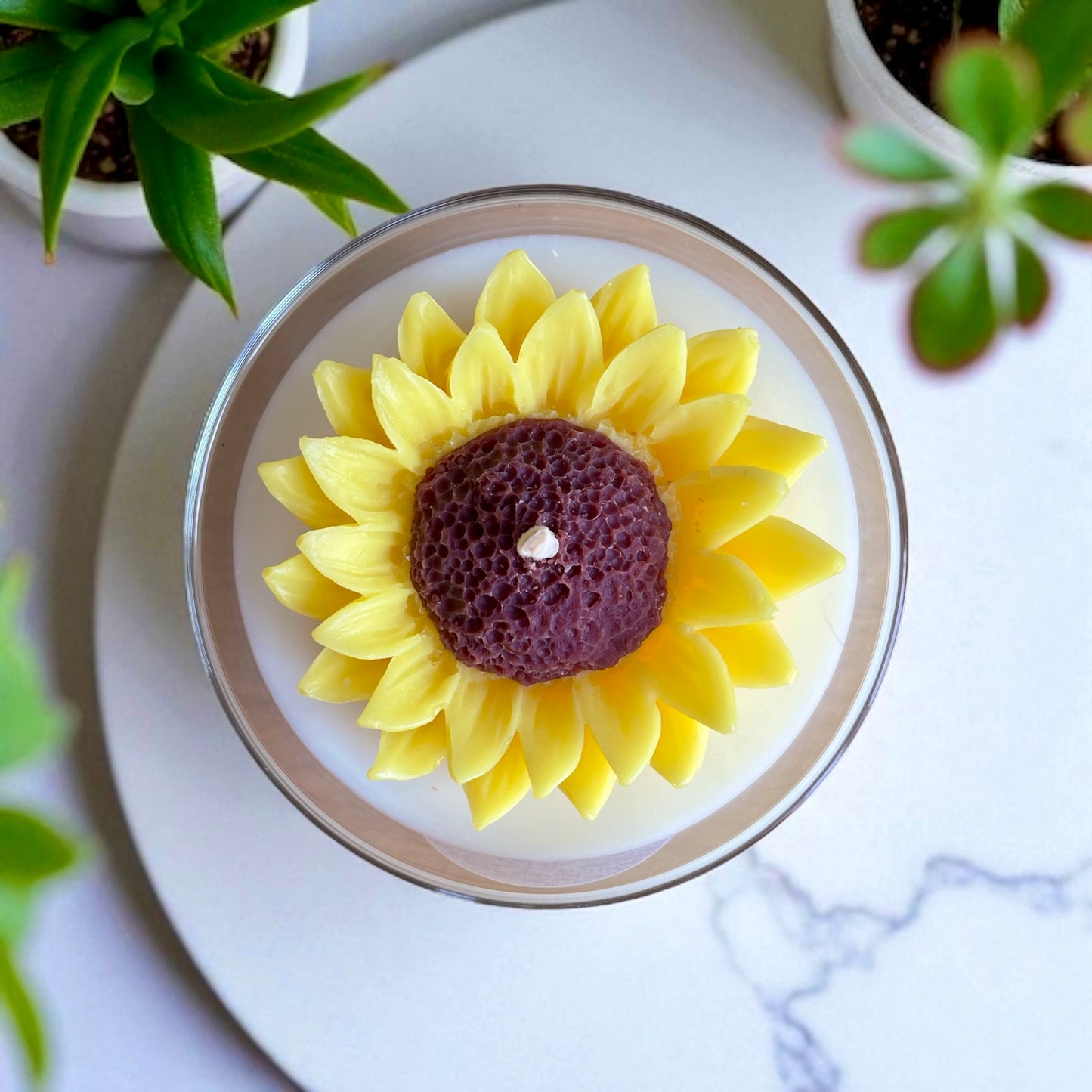 Bougie - Soleil d’azur - Collection « Soleil Sucré »