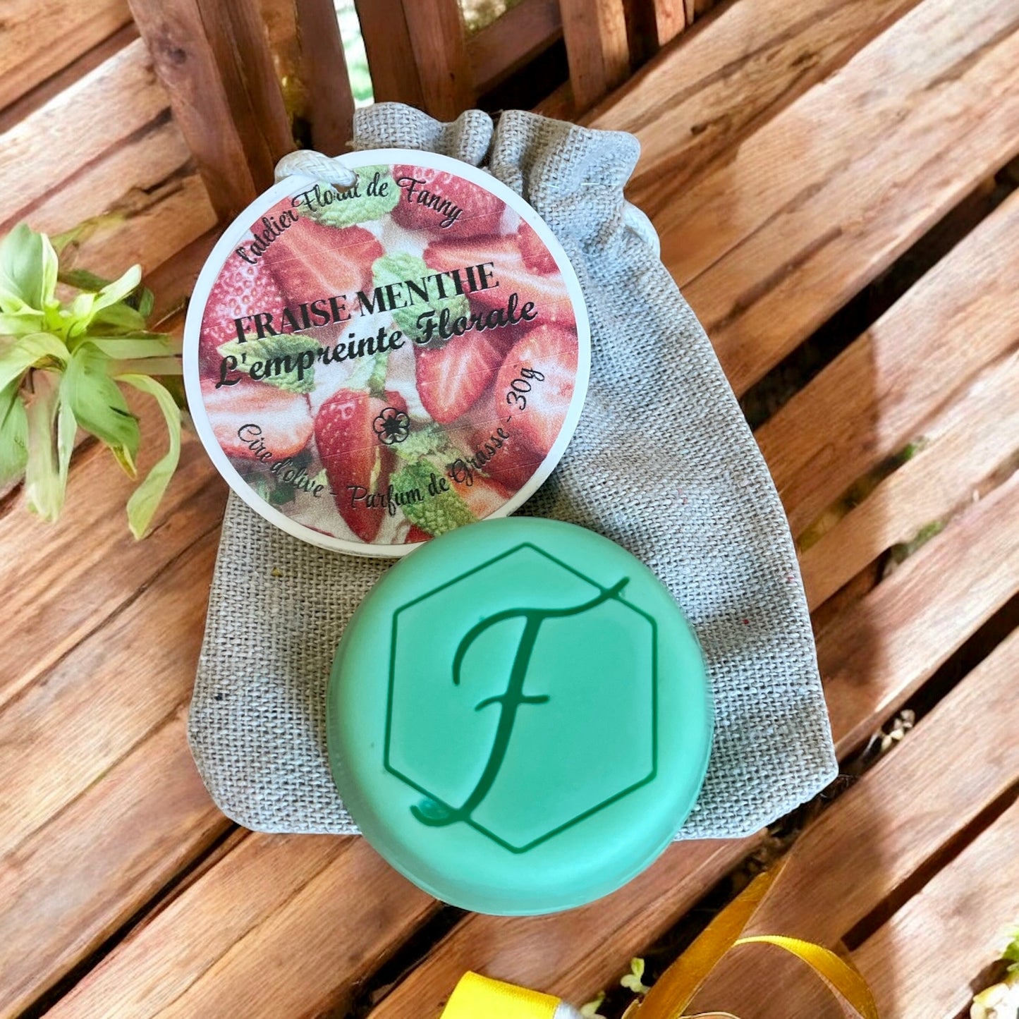 L’Empreinte Florale - Fraise menthe - Collection « Fraîcheur & Douceur d’Été »