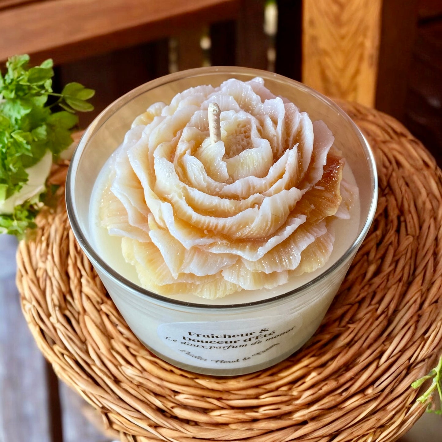 Bougie Collection « Fraîcheur & Douceur d’Été » - Monoï