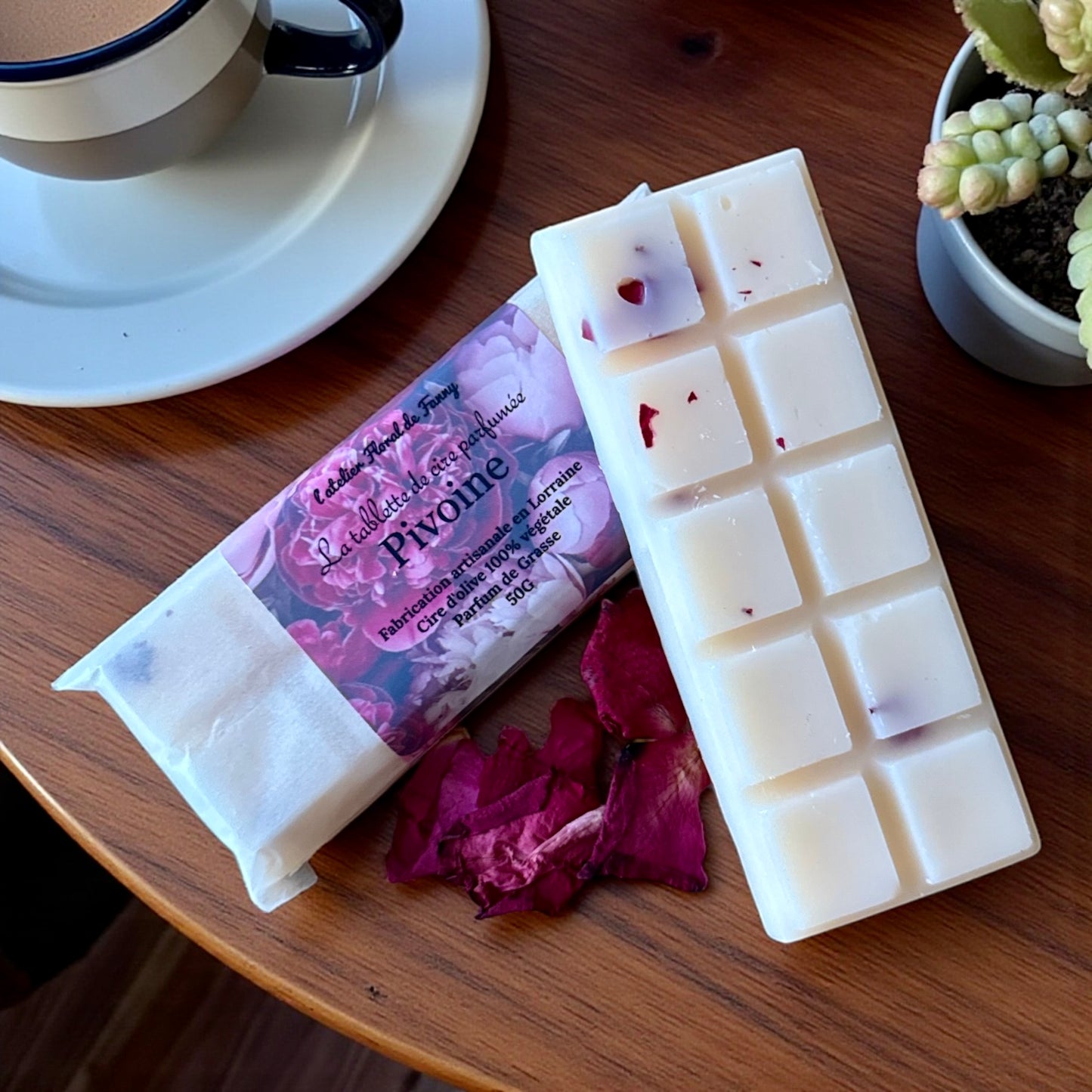 Tablette Fleurie - Pivoine