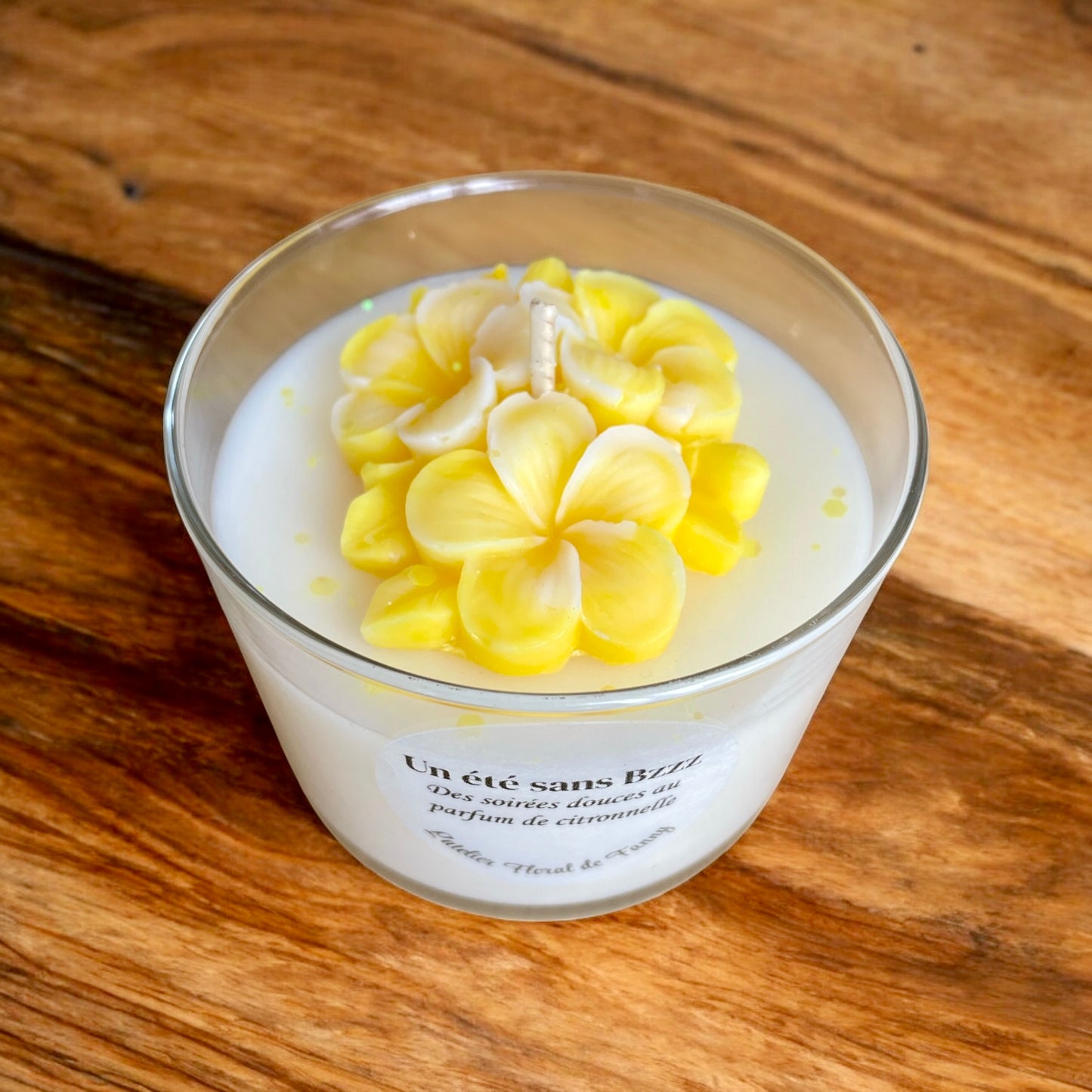 Bougie « Un été sans Bzzz » - Citronnelle