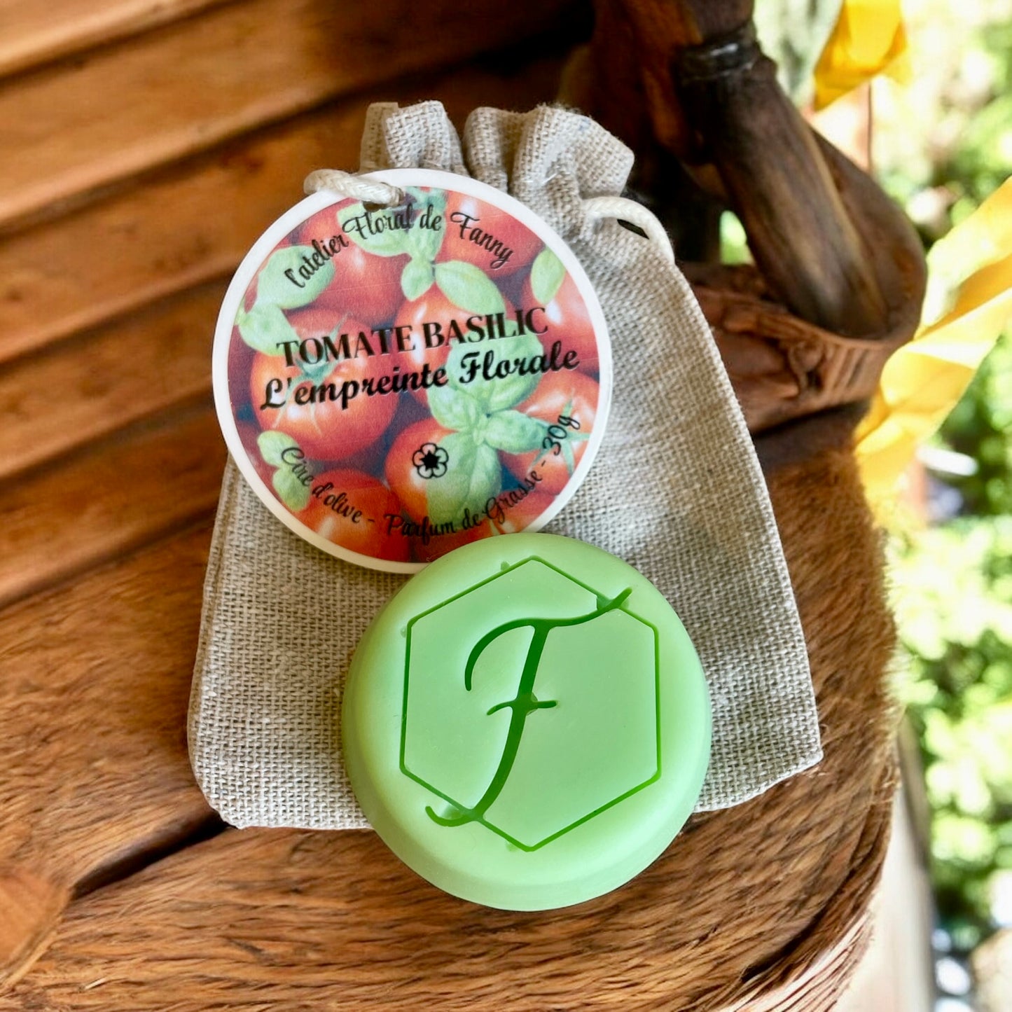 L’Empreinte Florale - Tomate basilic - Collection « Fraîcheur & Douceur d’Été »