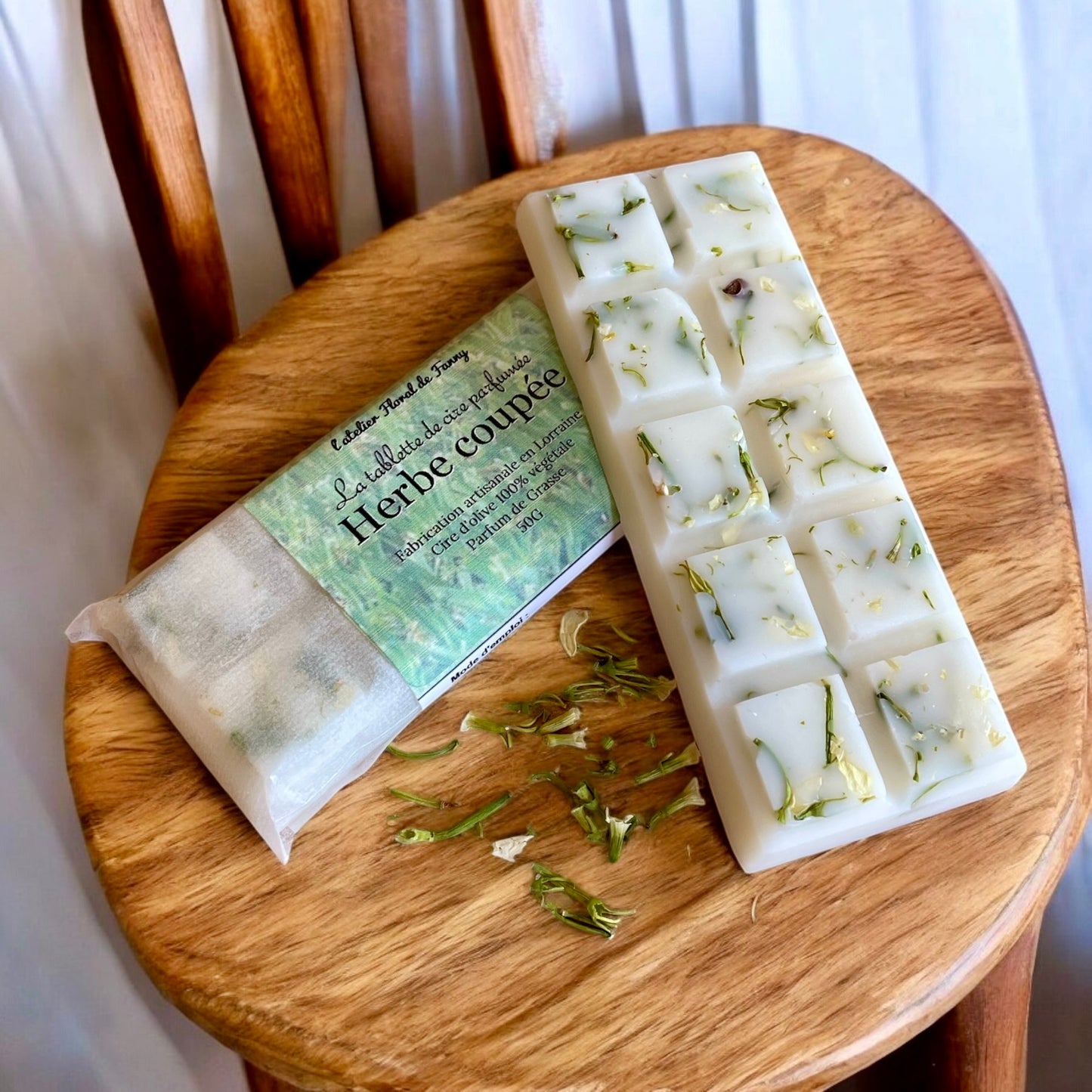 Tablette Fleurie - Herbe coupée