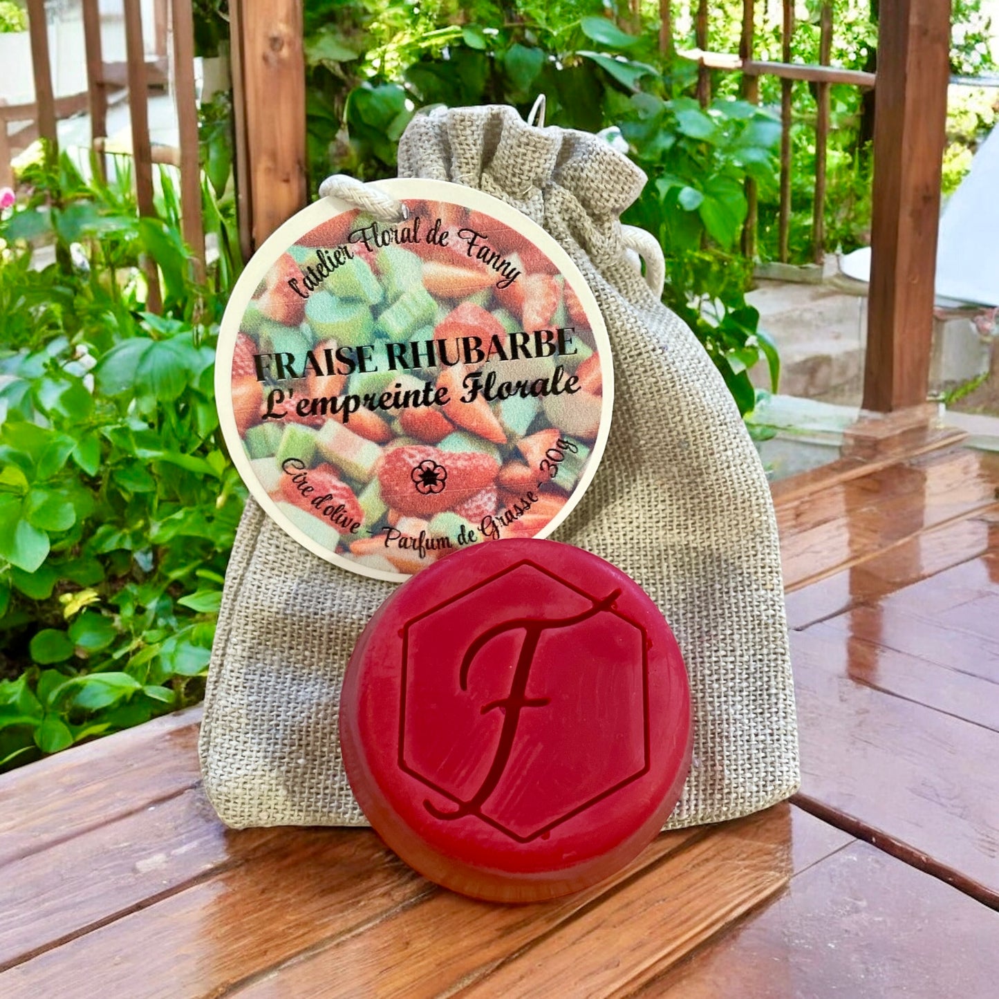 L’Empreinte Florale - Fraise rhubarbe - Collection « Fraîcheur & Douceur d’Été »