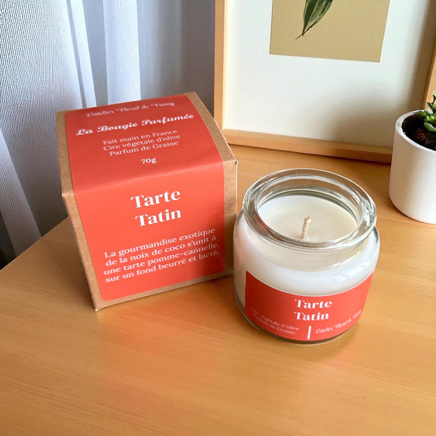 Bougie parfumée senteur Tarte tatin