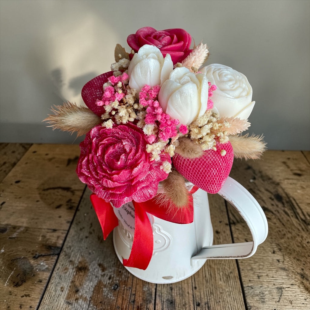 Rustic Charm in Bloom - Valentine's Day Edition