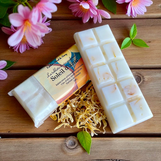 Tablette Fleurie - Soleil d’azur - Collection « Soleil Sucré »