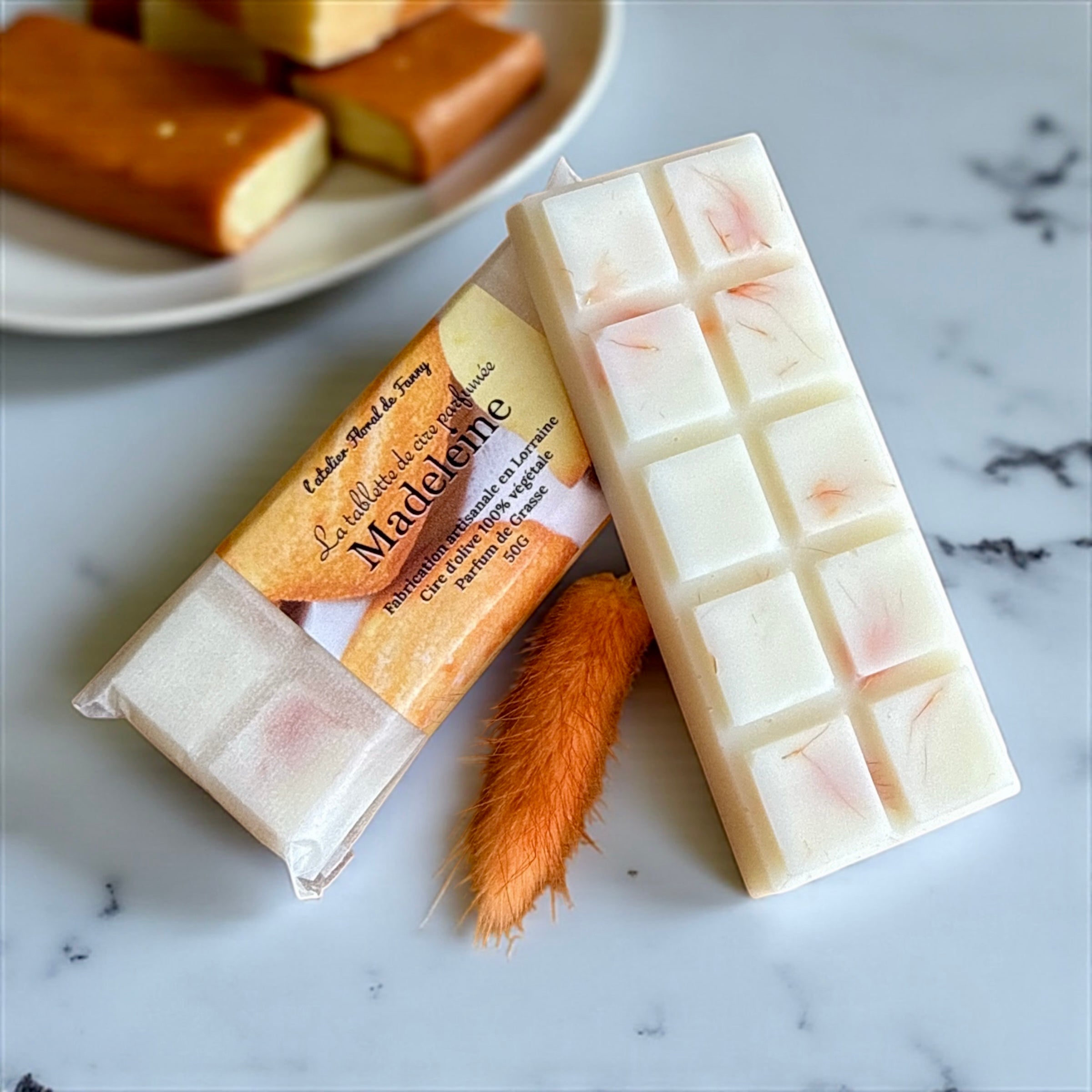 Tablette Fleurie - Madeleine gourmande