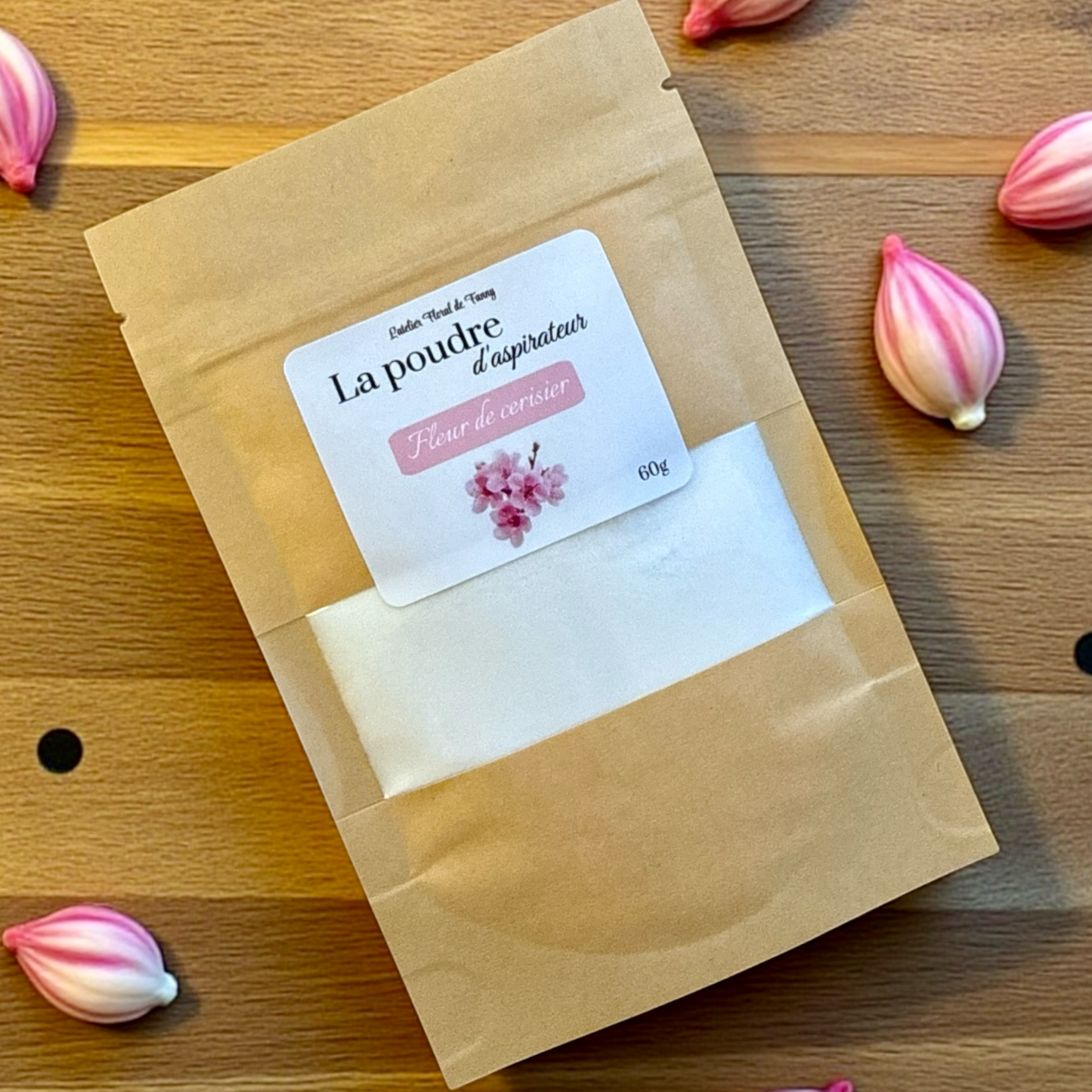 La poudre d’aspirateur 60g - Fleur de cerisier