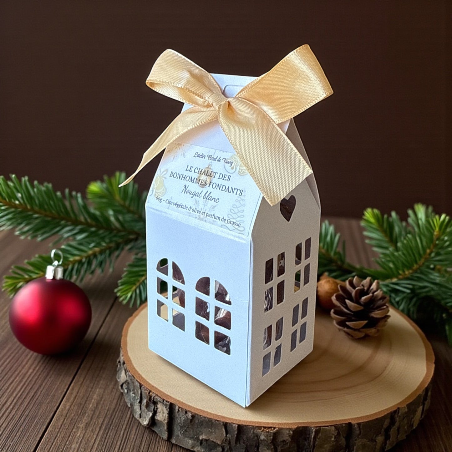🏡 Le chalet des bonhommes fondants (Parfum au choix)