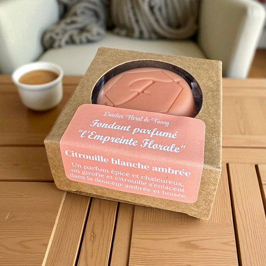 Fondant l’Empreinte Florale - Citrouille blanche ambrée