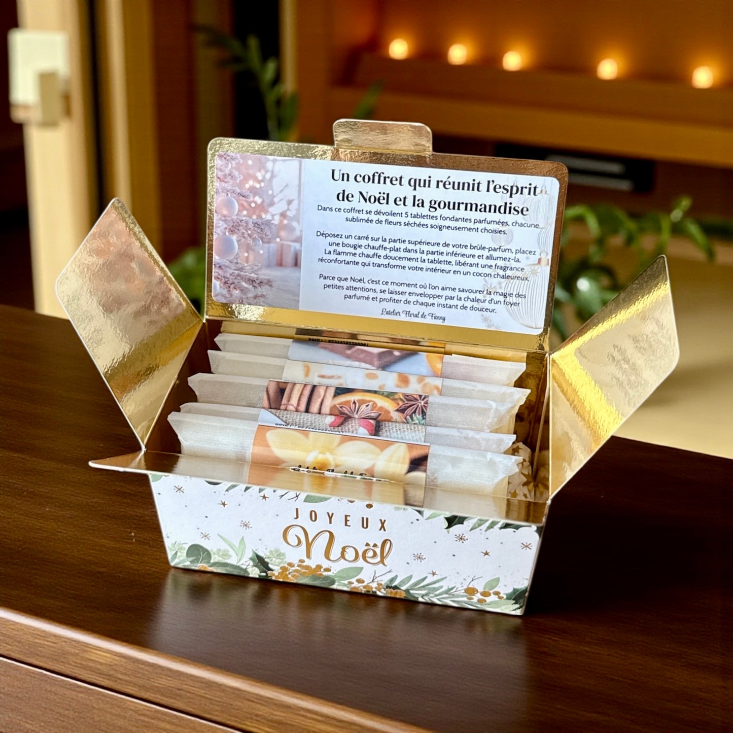 Instants Cocooning 🧣☕ – 5 Tablettes Parfumées