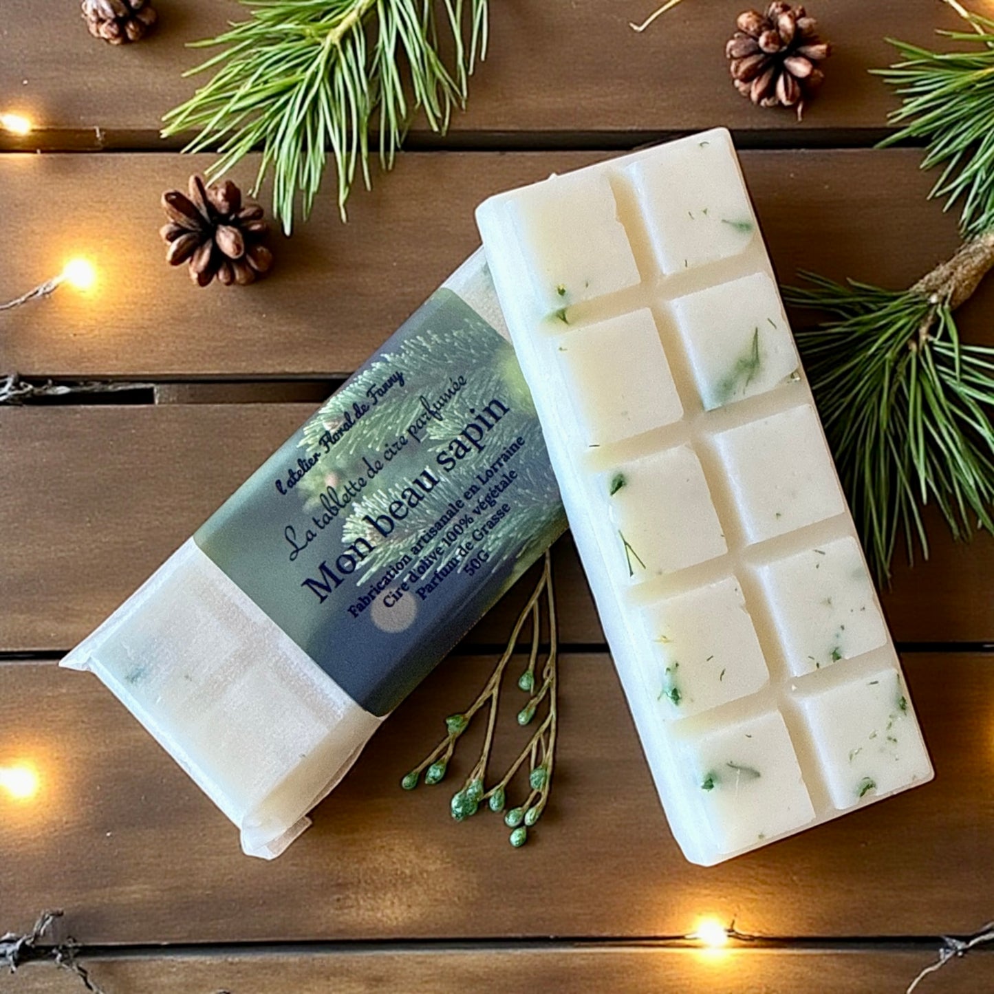 Tablette fondante Fleurie - Mon beau sapin