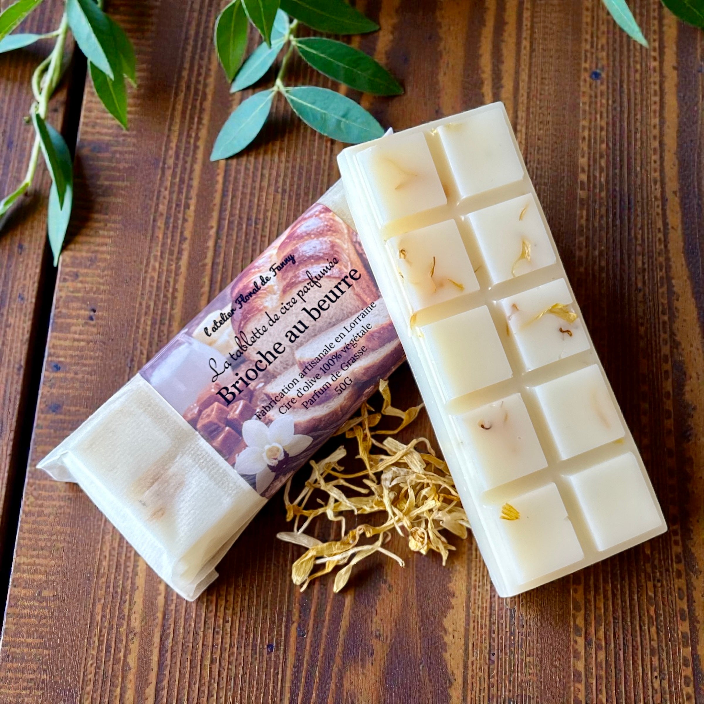 La tablette de cire parfumée - Brioche au beurre