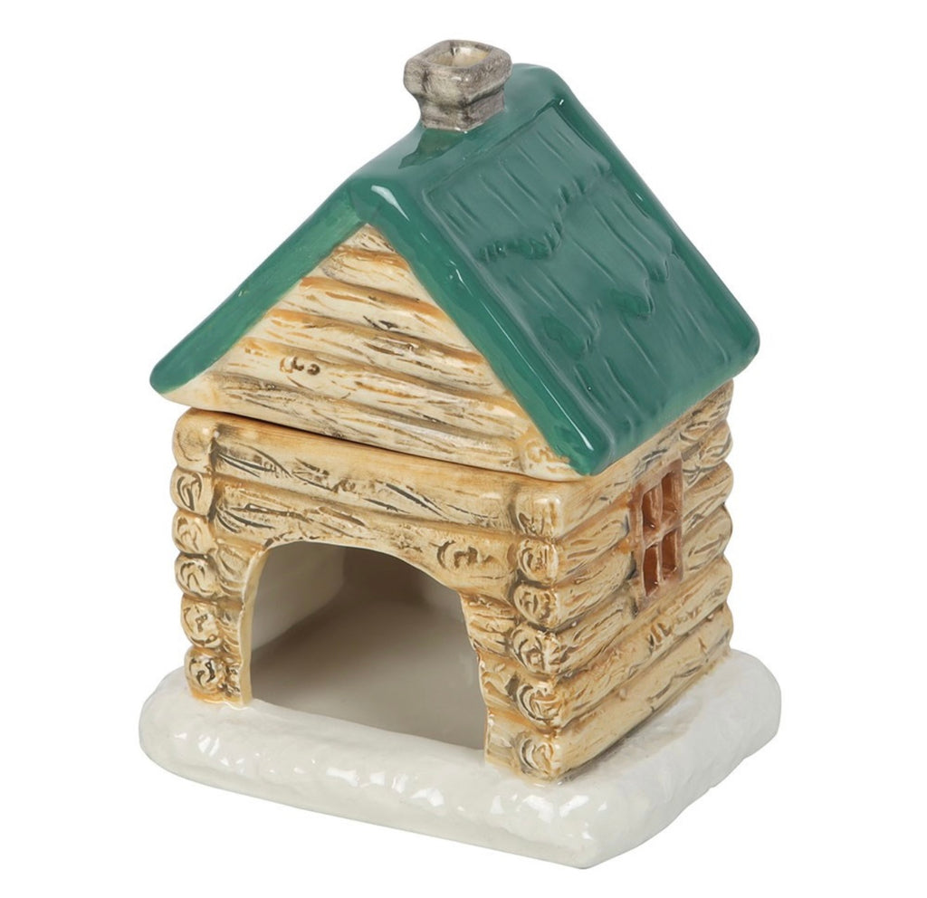 Brûle-parfum "Le Chalet" en céramique