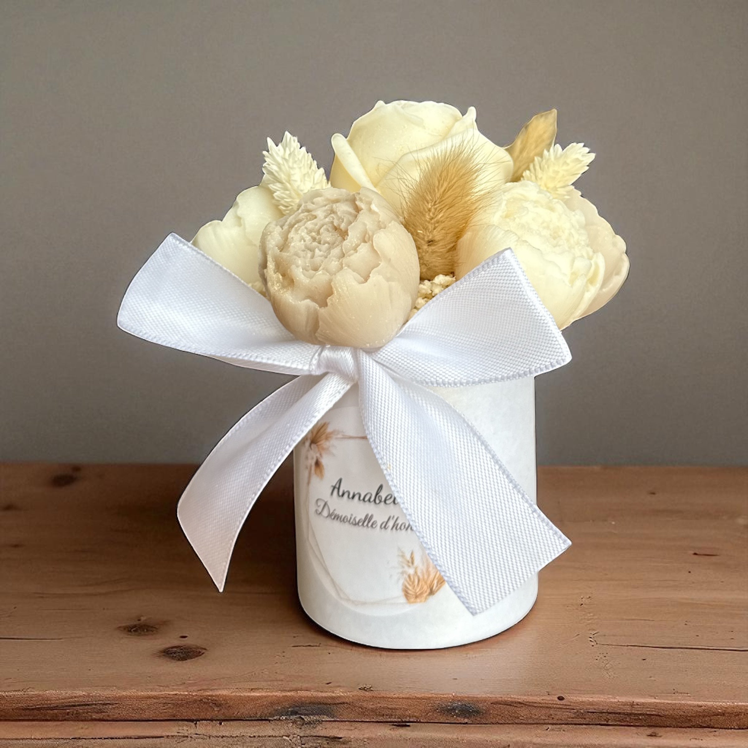 Mini Bouquet “Cérémonie” / Taille du bouquet : environ 12-13 cm