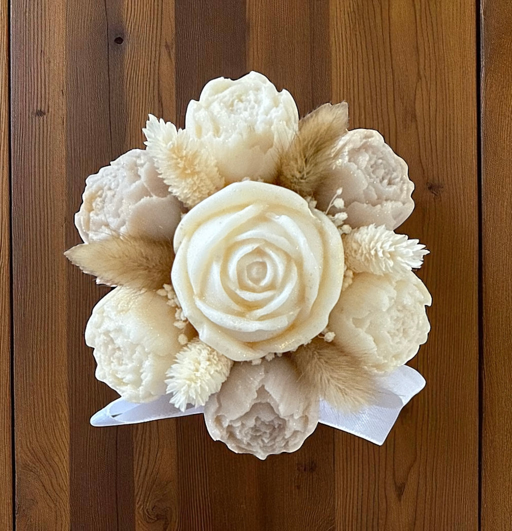 Mini Bouquet “Cérémonie” / Taille du bouquet : environ 12-13 cm