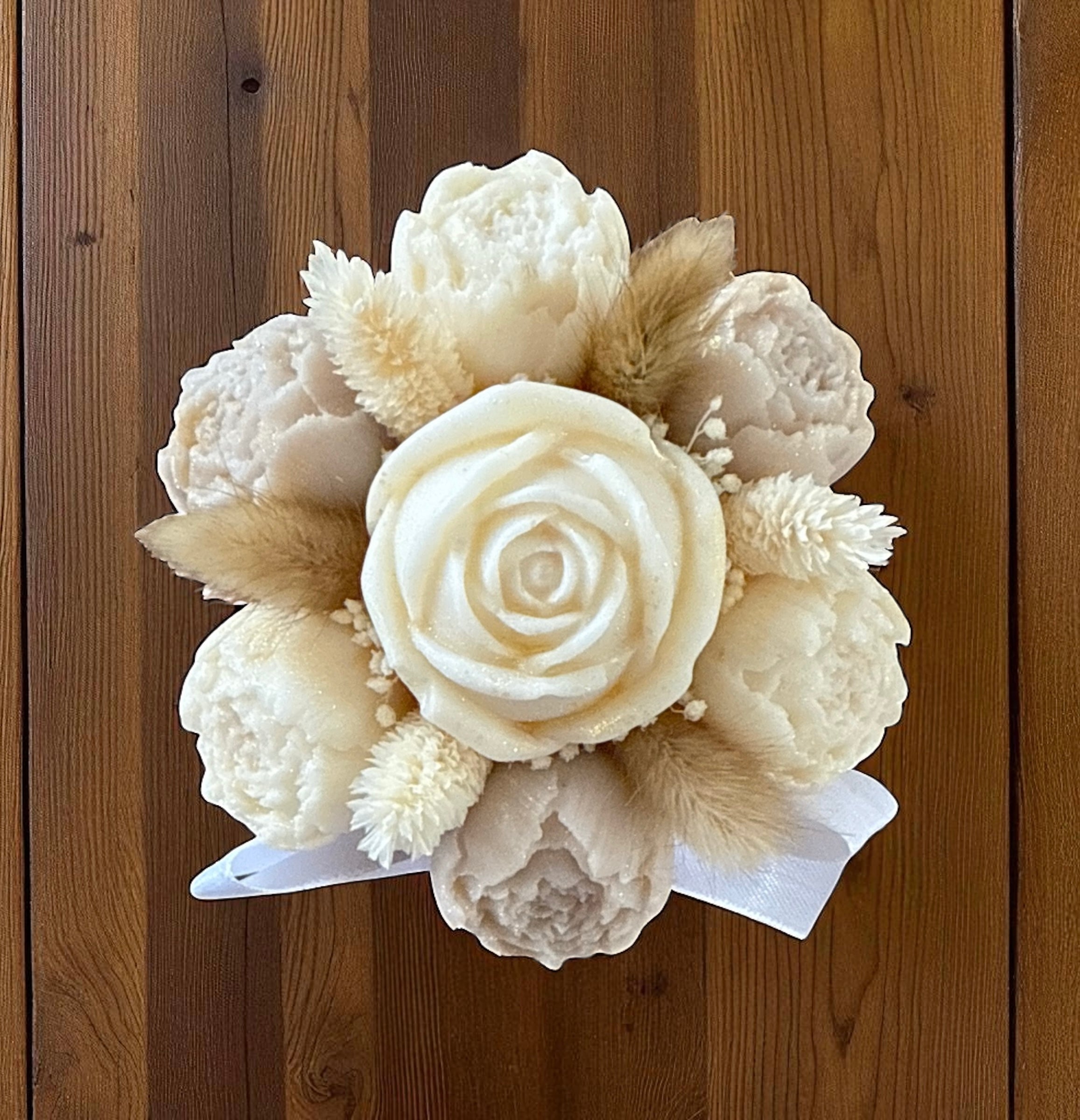 Mini Bouquet “Cérémonie” / Taille du bouquet : environ 12-13 cm