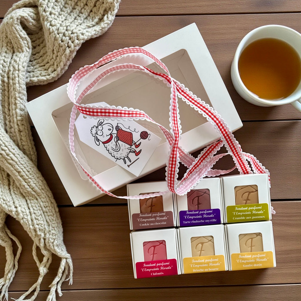 Coffret Gourmand de 6 galets fondants - Collection fête des Grands-Mères 🍞😋