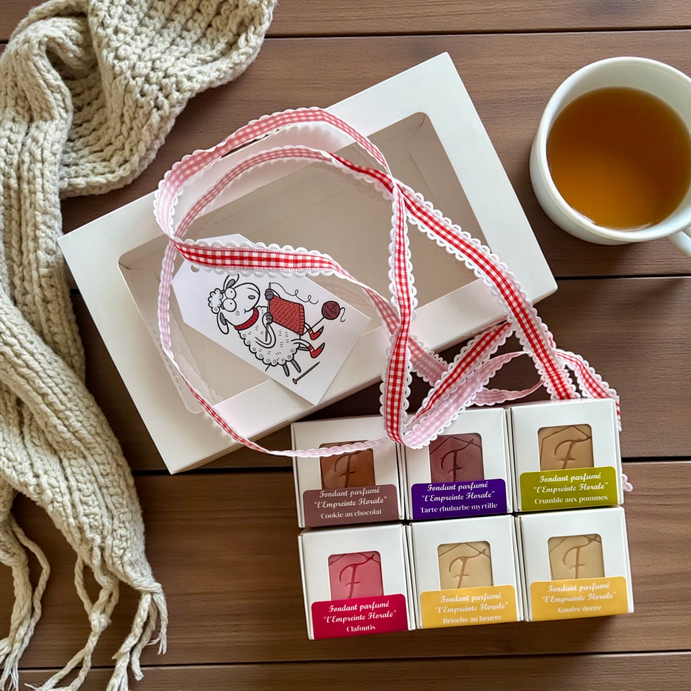 Coffret Gourmand de 6 galets fondants - Collection fête des Grands-Mères 🍞😋