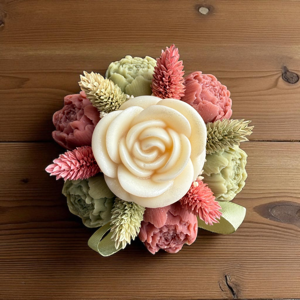 Mini Bouquet “Harmonie Végétale” / Taille du bouquet : environ 12-13 cm