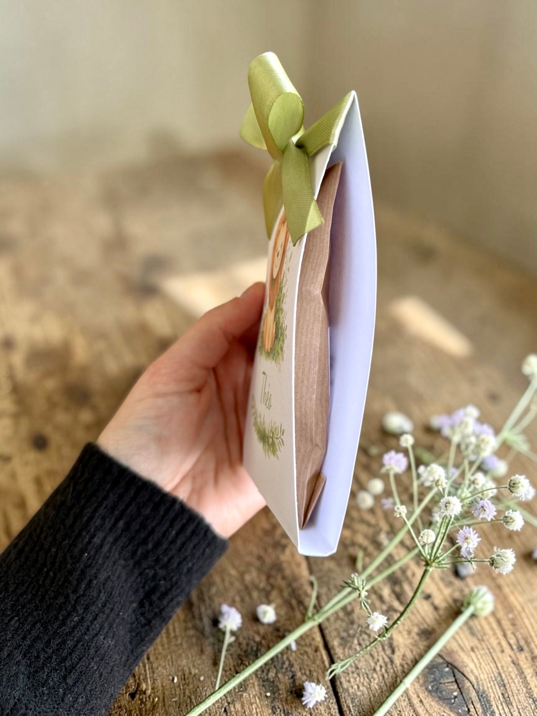 Carte personnalisée pour célébrer vos plus beaux moments – Lion bohème