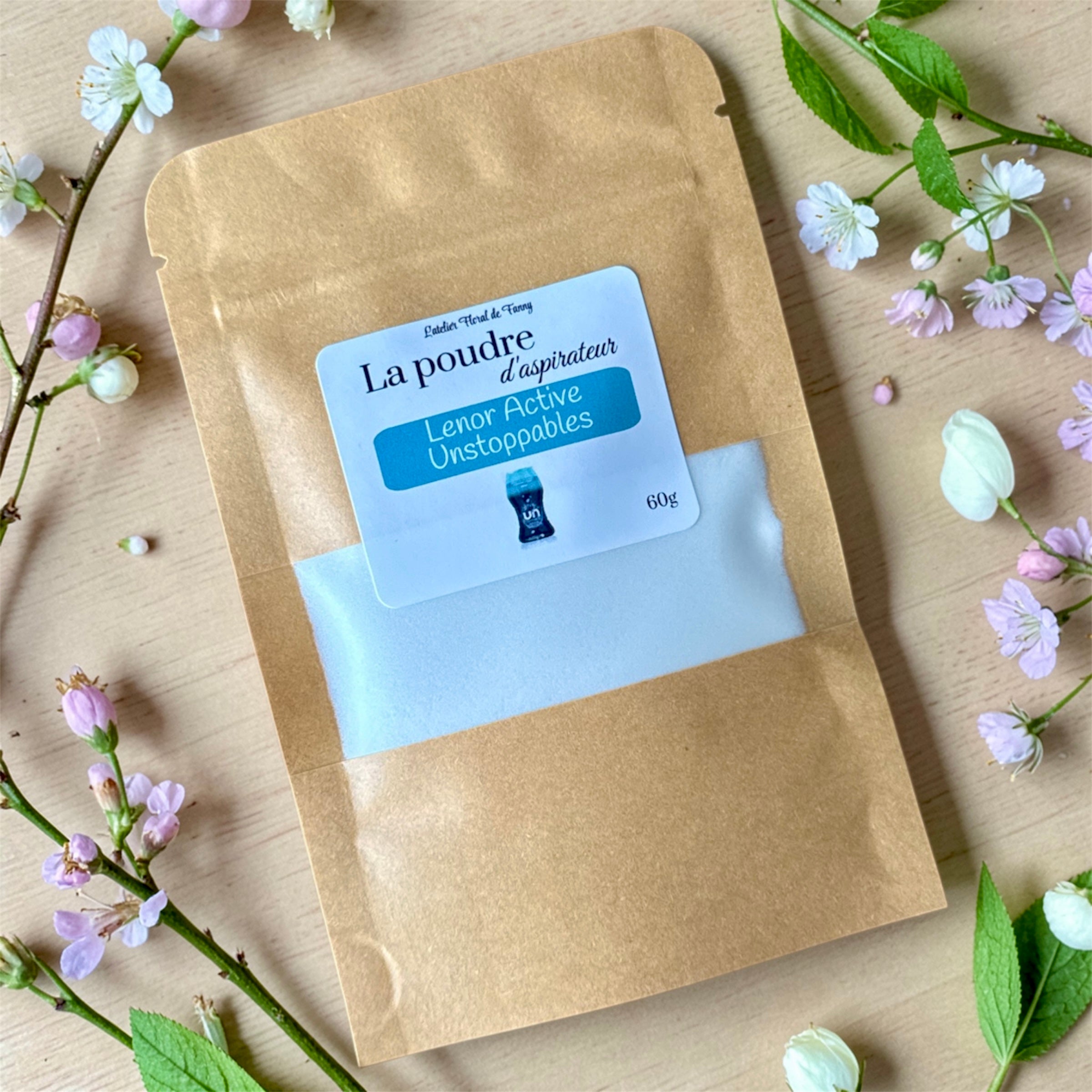 La poudre d’aspirateur 60g - Lenor Active Unstoppables