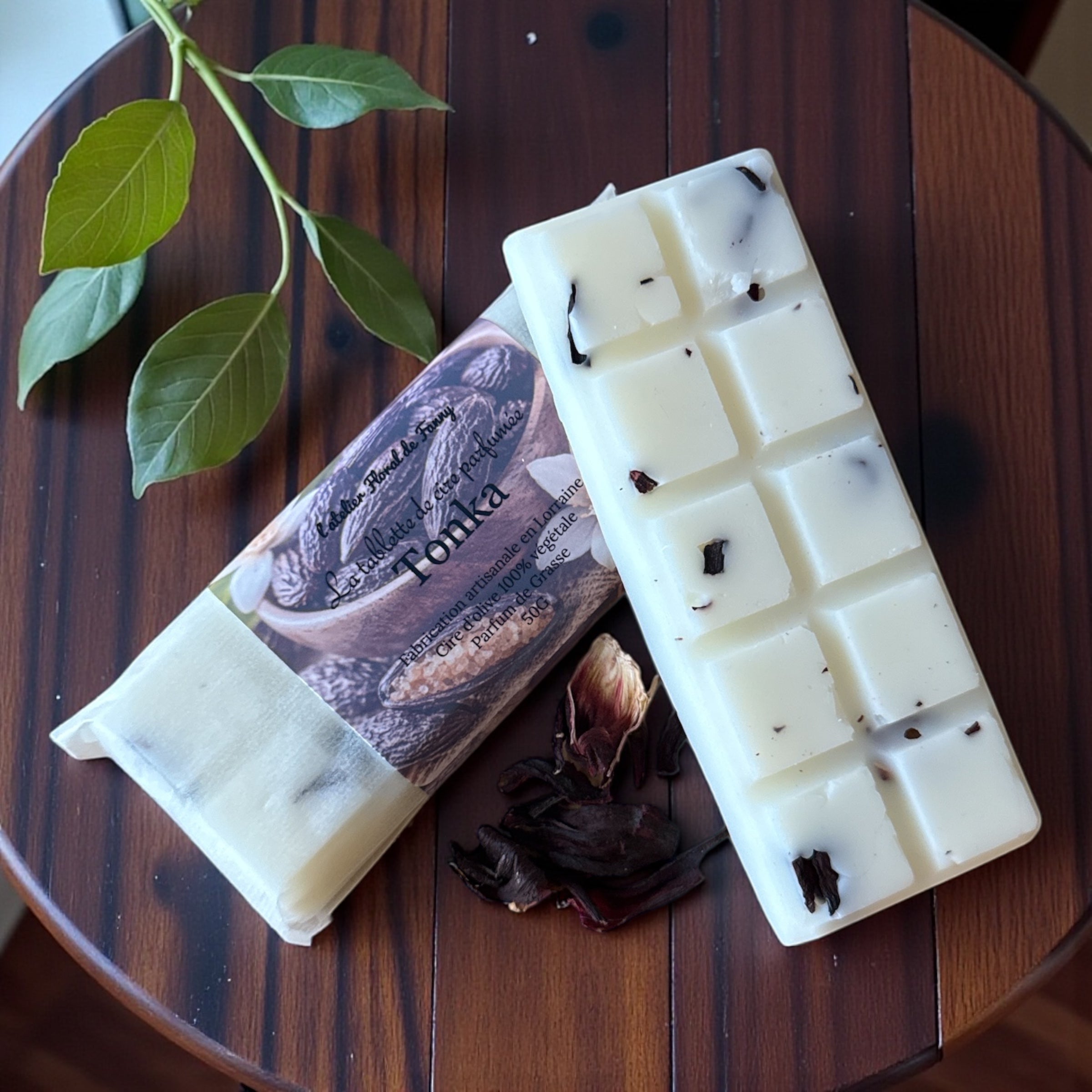 La tablette de cire parfumée - Tonka