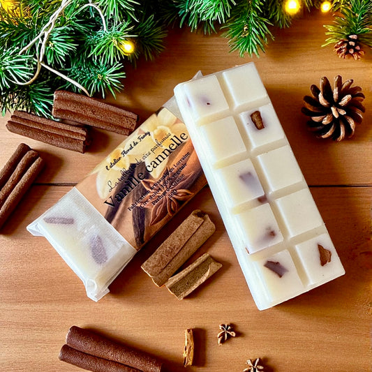 Tablette fondante Fleurie - Vanille cannelle