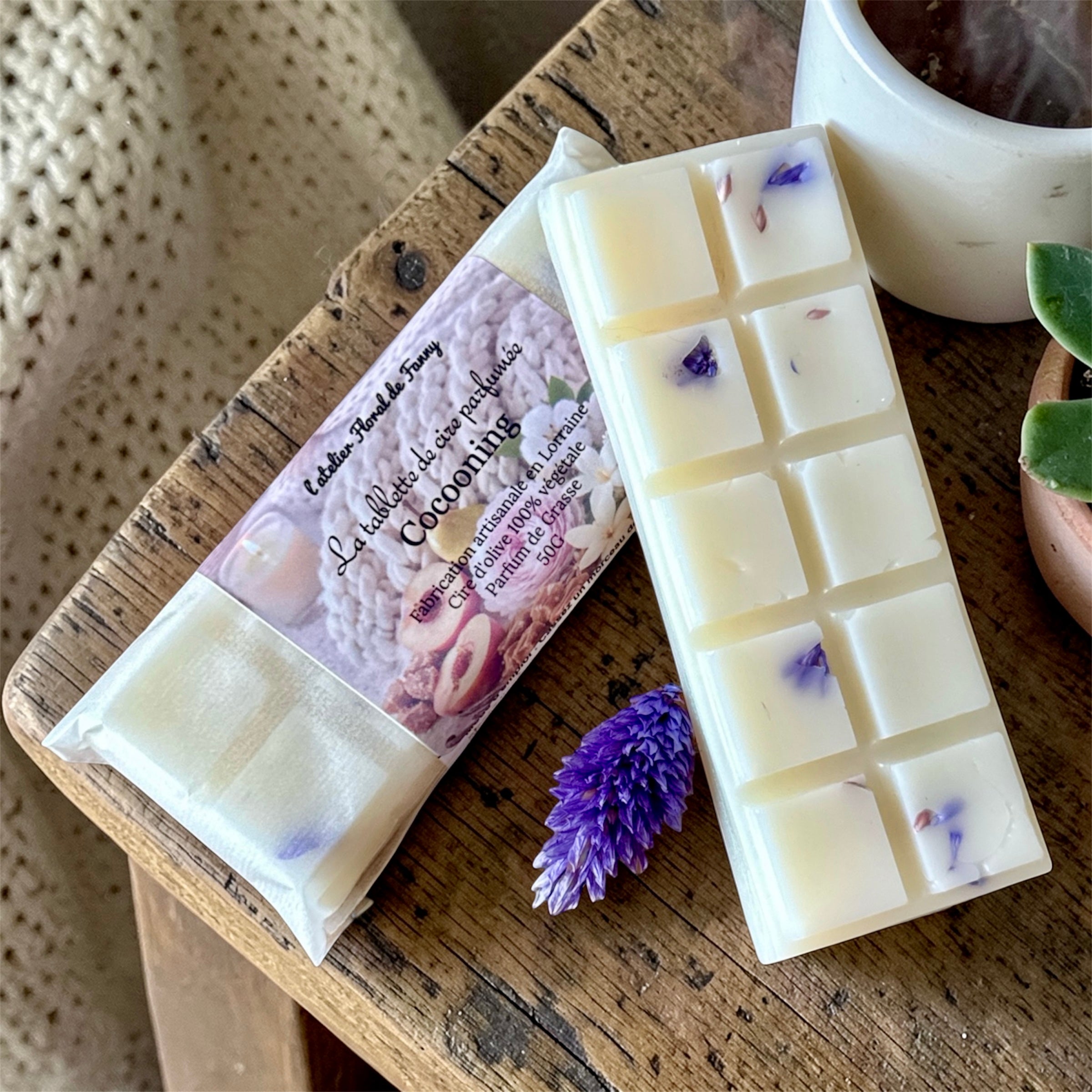 La tablette de cire parfumée - Cocooning