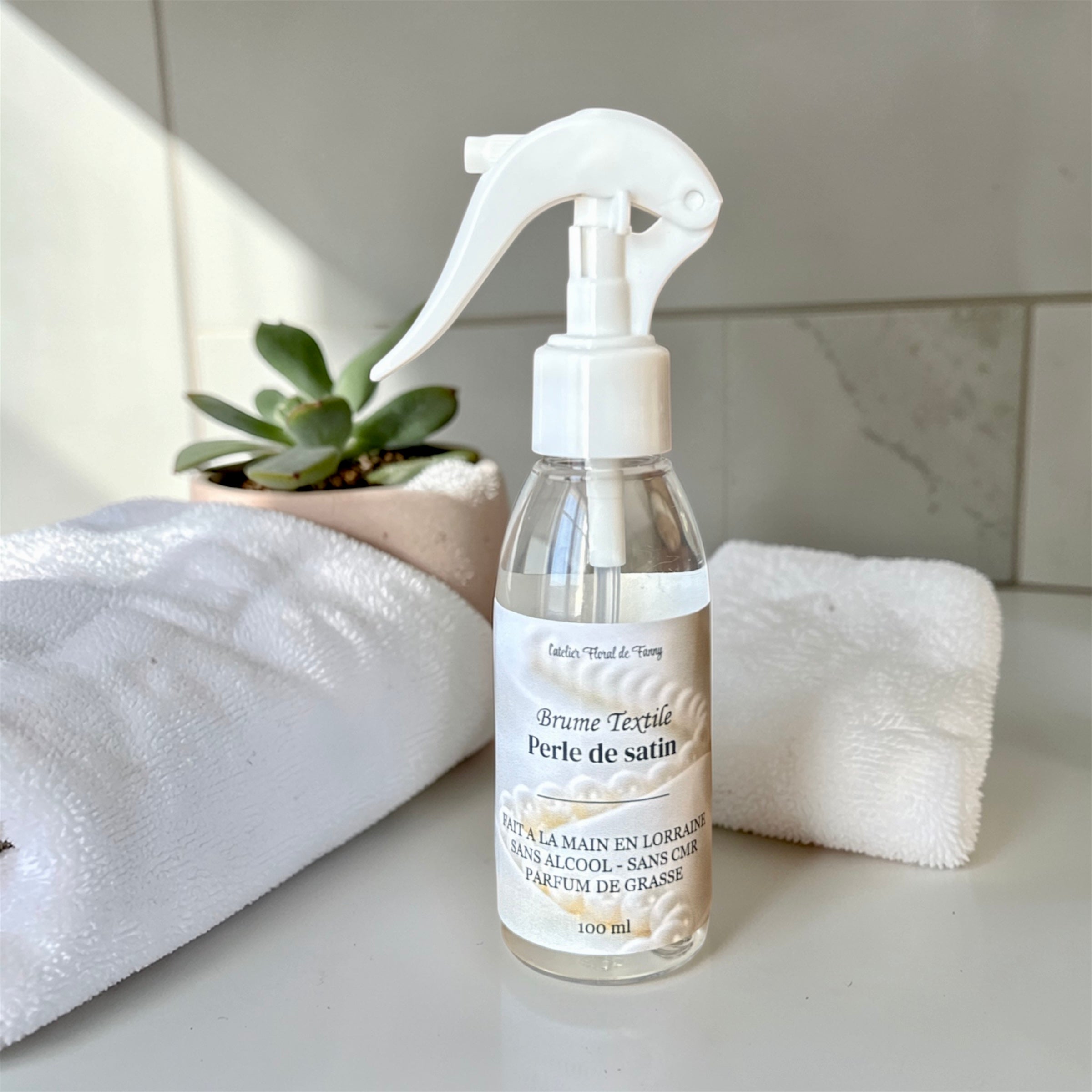 Brume Textile « Perle de satin » 100ml