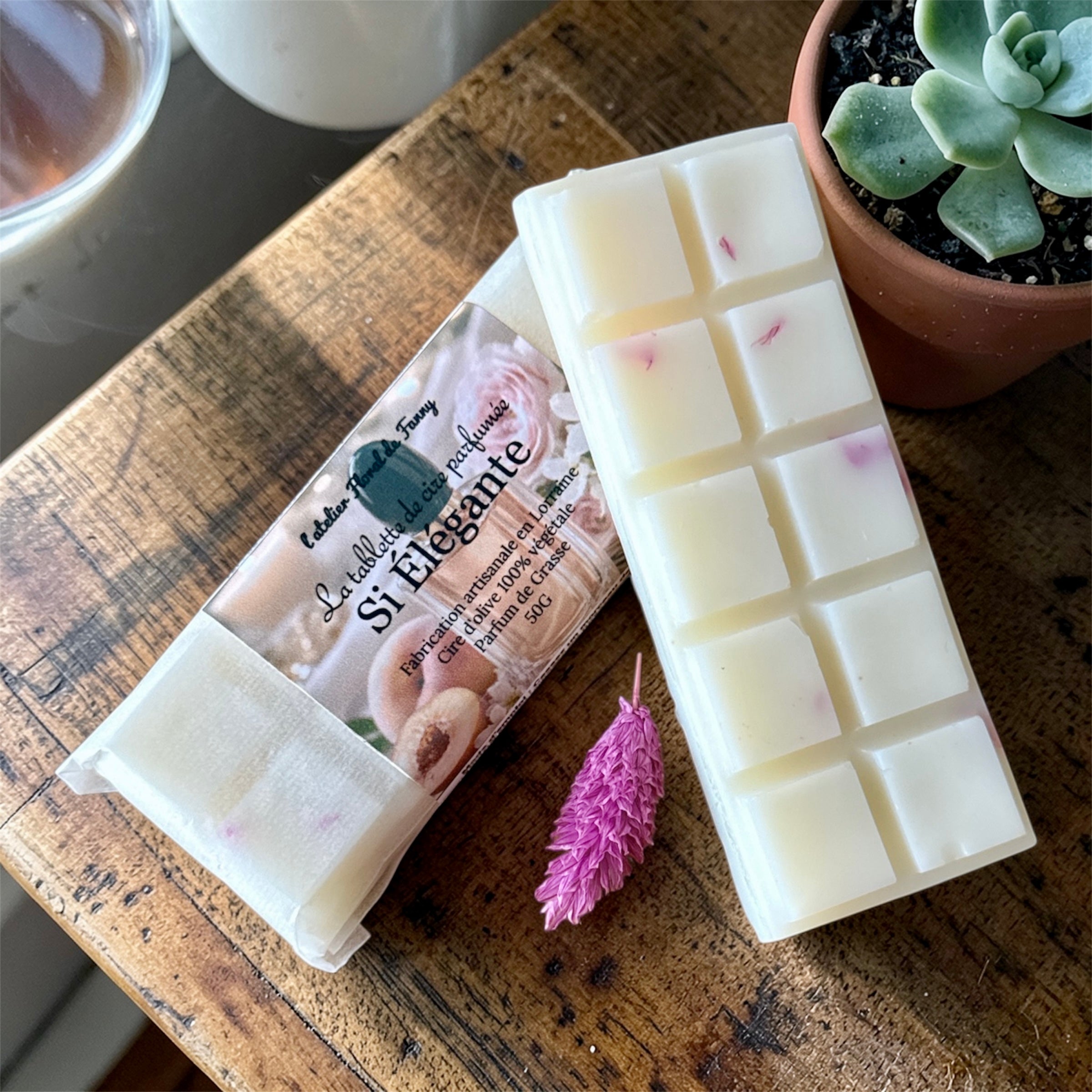La tablette de cire parfumée - Si Élégante ✨
