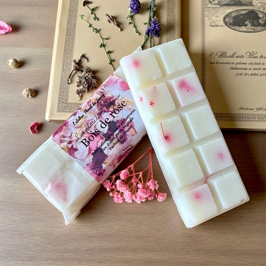 Tablette Fleurie - Bois de rose