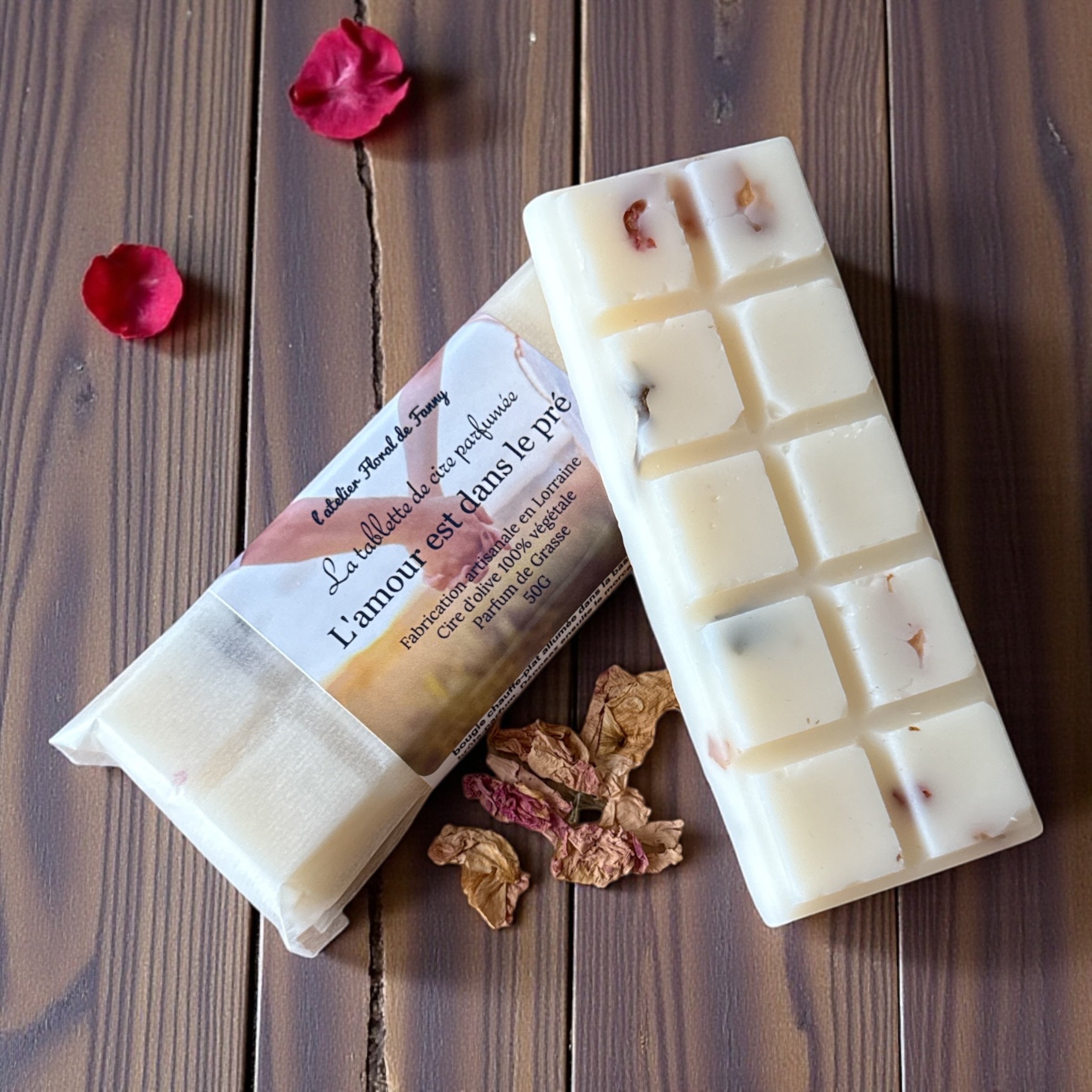 La tablette de cire parfumée - L'amour est dans le pré