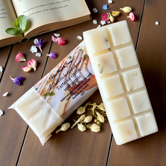 Tablette Fleurie - Tarte au citron meringuée