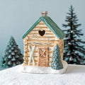 Brûle-parfum "Le Chalet" en céramique