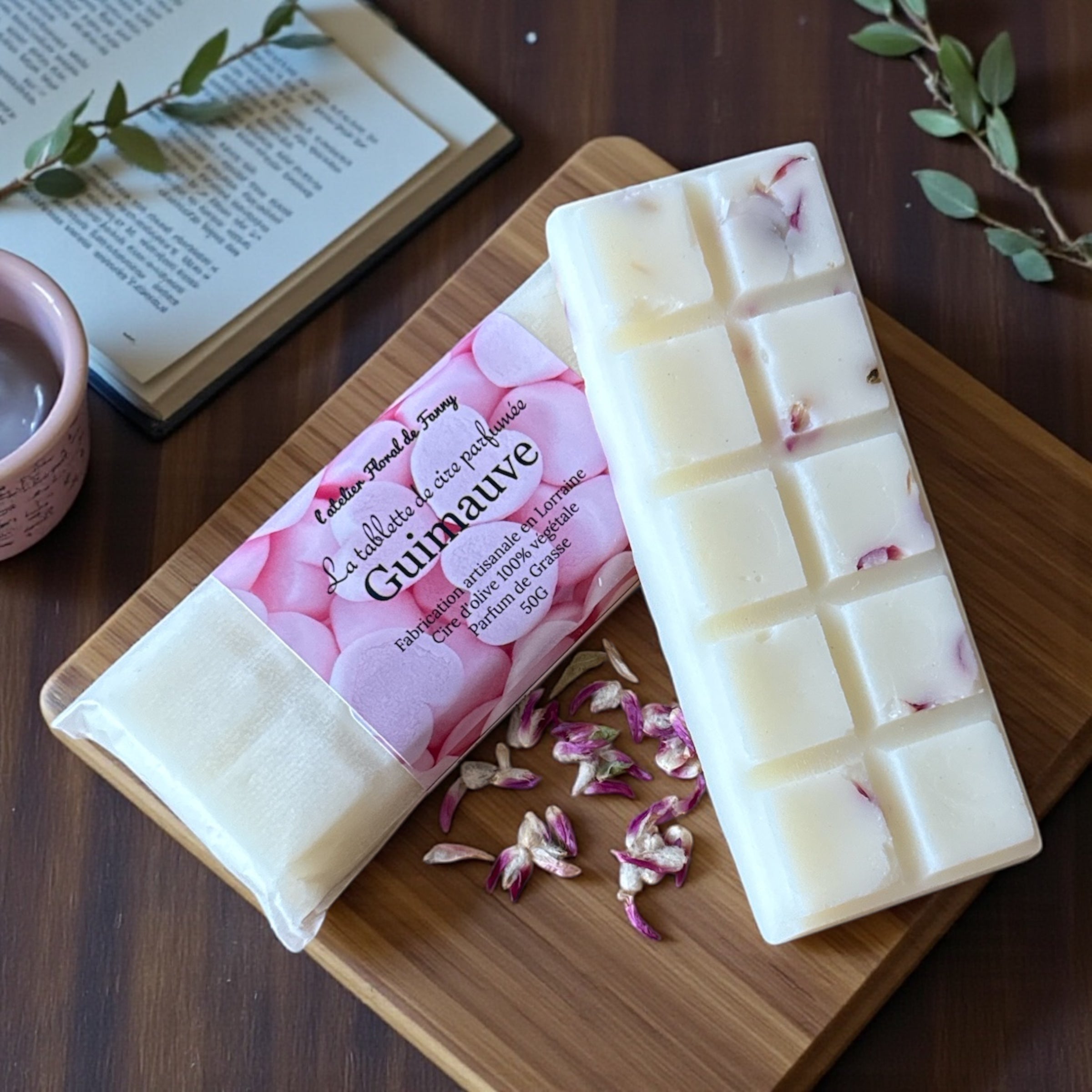 La tablette de cire parfumée - Guimauve