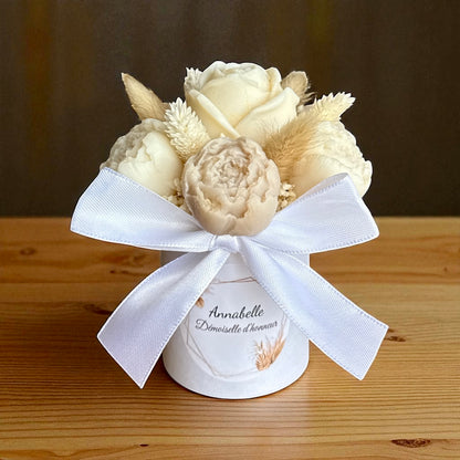Mini Bouquet “Cérémonie” / Taille du bouquet : environ 12-13 cm