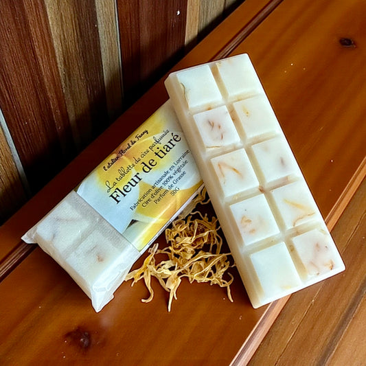 Tablette Fleurie - Fleur de tiaré