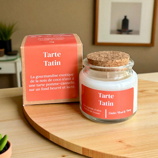 Bougie parfumée senteur Tarte tatin