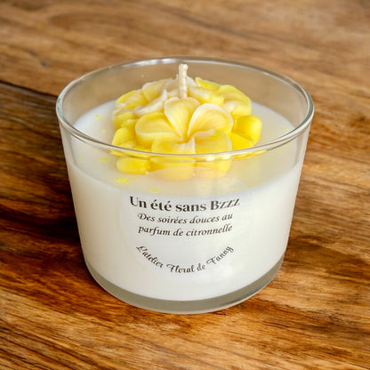 Bougie « Un été sans Bzzz » - Citronnelle